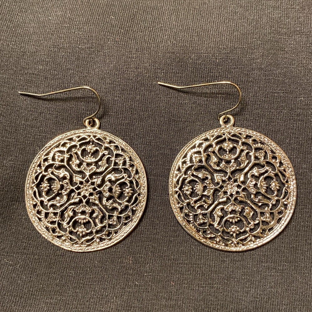 Buckle Metal Earrings